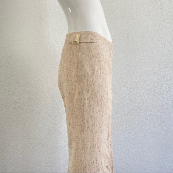 The wright beige wide leg pants - Picture 3 of 15